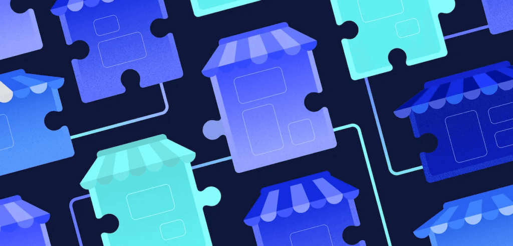 SaaS ecosystem dashboard showing integrated business apps for SMB operations