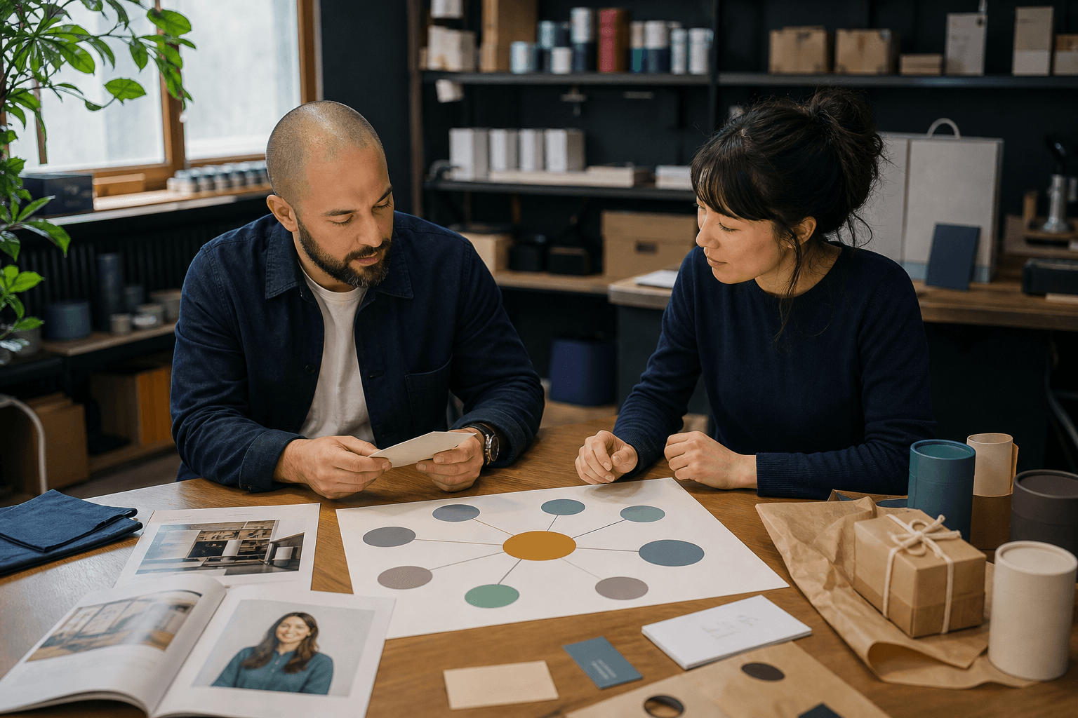 Small online-business owner and partner mapping specialist newsletters, referrals, directories and supplier routes to reach suitable customers